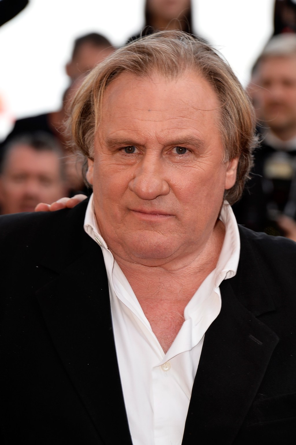 O ator Gérard Depardieu