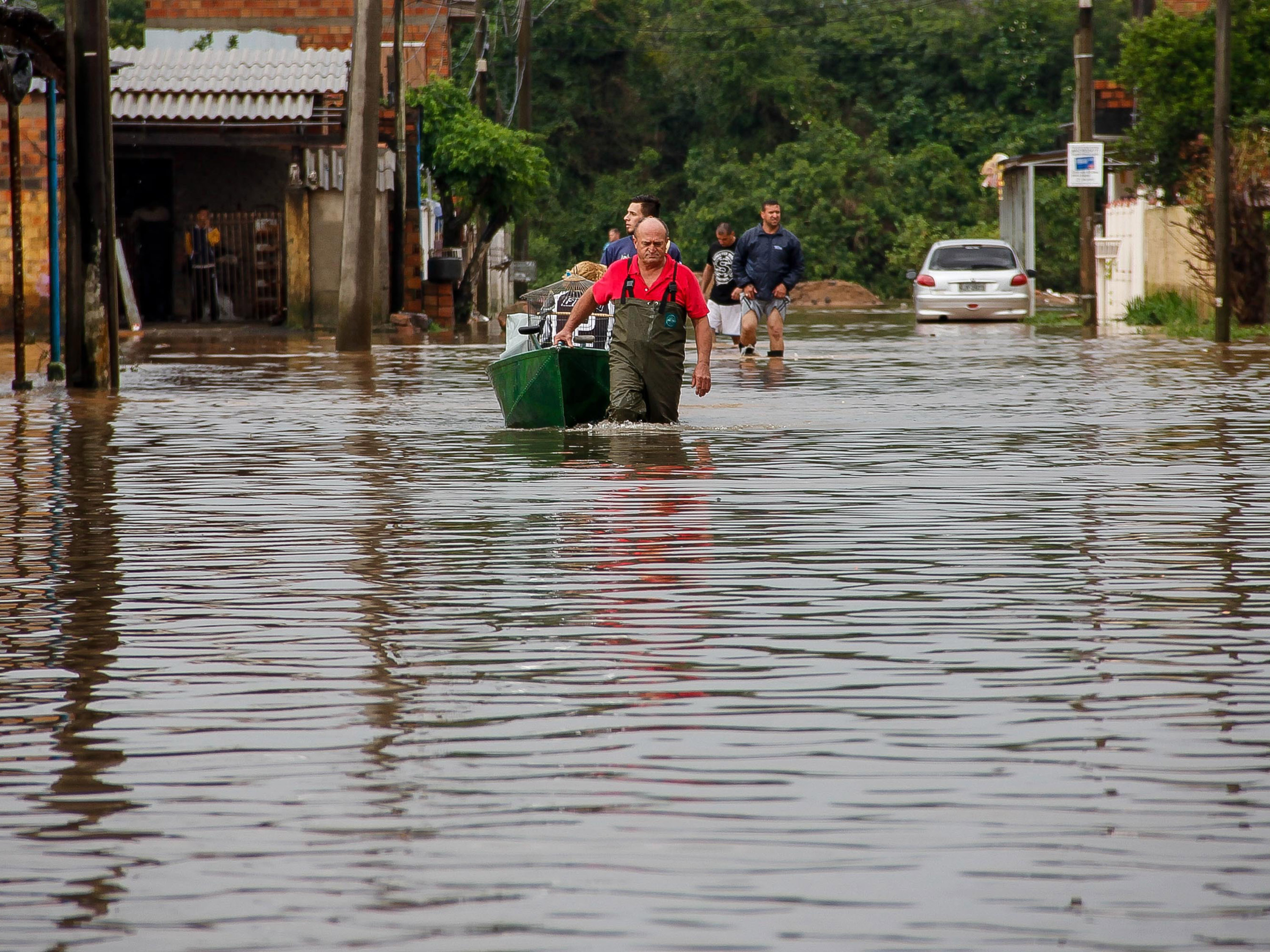 Cidades do Rio Grande do Sul decretaram situação de emergências por causa das cheias