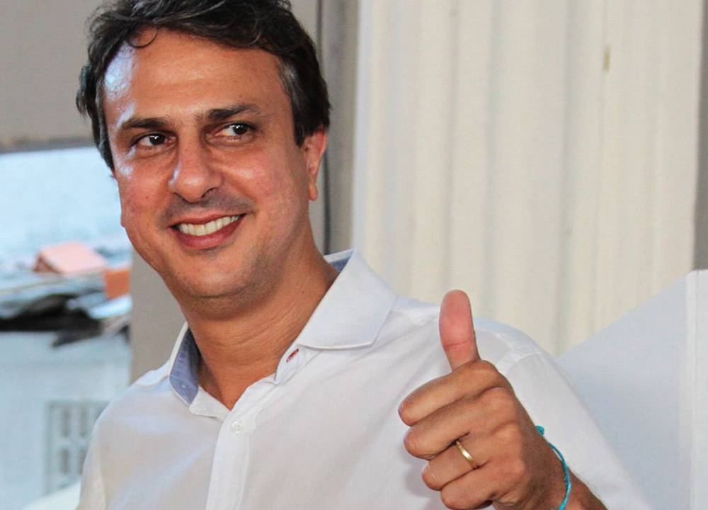 O governador eleito do Ceará, Camilo Santana (PT) em Fortaleza (CE)
