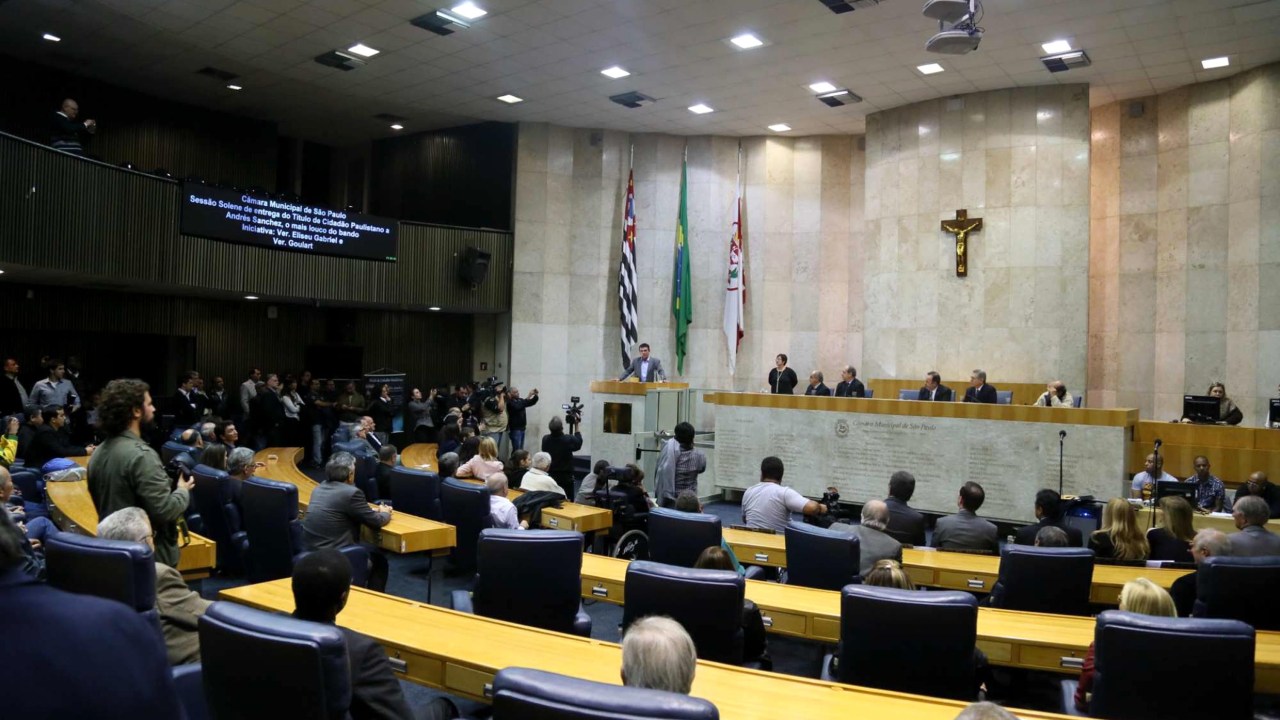 Câmara de Vereadores, em São Paulo