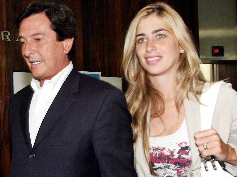 Ex-presidente Fernado Collor de Mello e sua Esposa, Caroline Medeiros Collor de Mello (2006)
