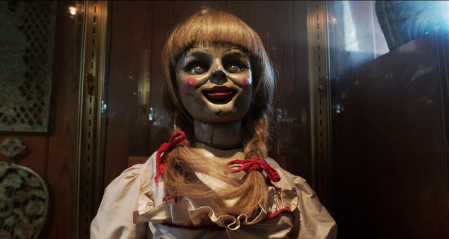 A boneca Annabelle do filme 'Invocação do Mal'