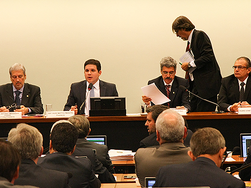 CPI da Petrobras ouve ex-diretor da estatal Pedro Barusco, no Congresso Nacional, em Brasília