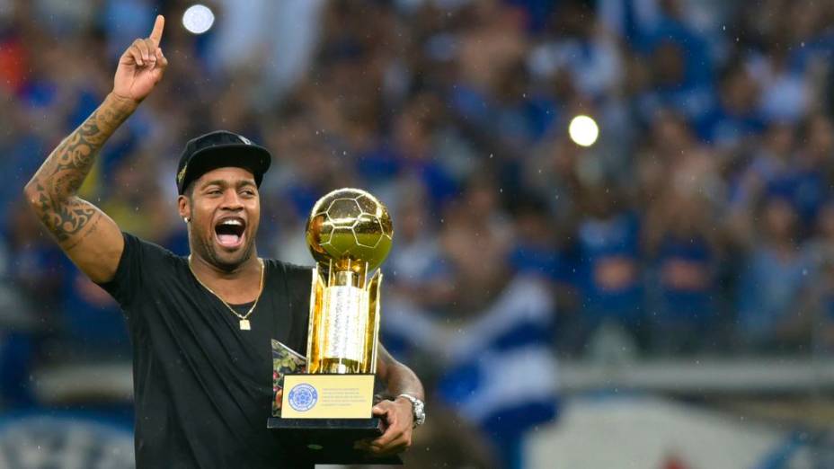 A festa do Cruzeiro, campeão brasileiro de 2014, no Mineirão