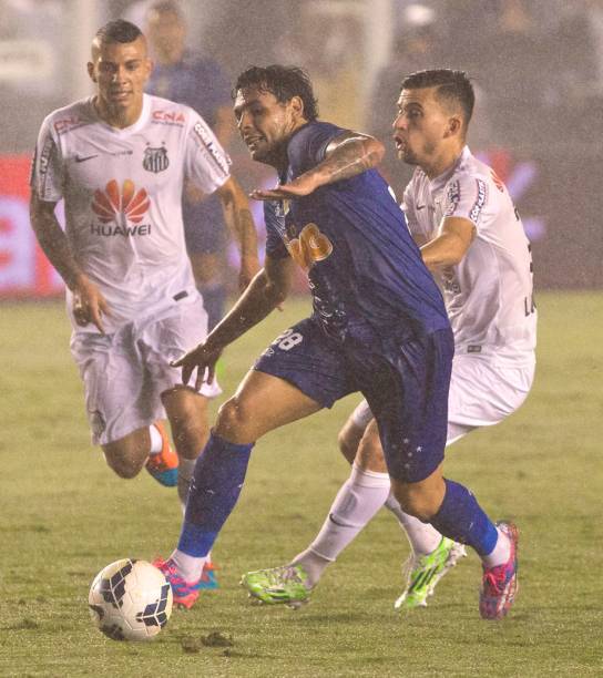 Santos x Cruzeiro, na Vila Belmiro, semifinal da Copa do Brasil 2014