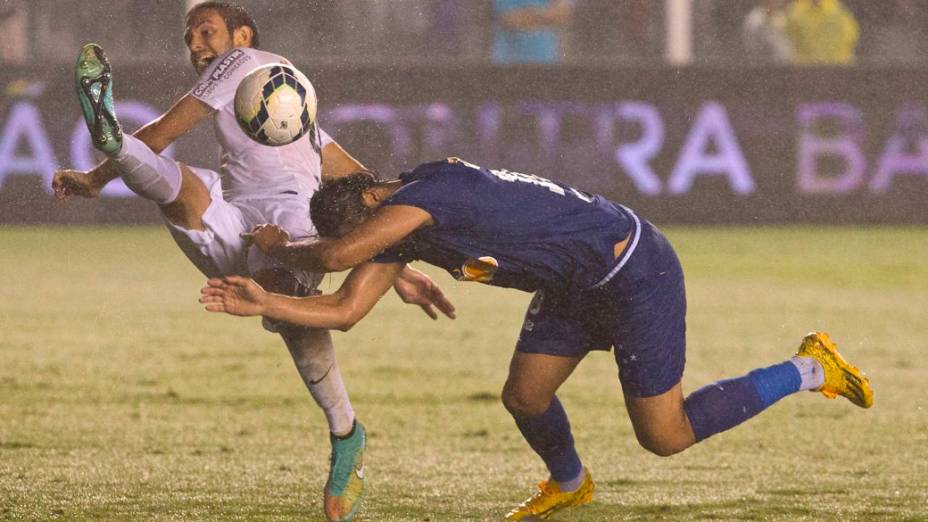 Santos x Cruzeiro, na Vila Belmiro, semifinal da Copa do Brasil 2014