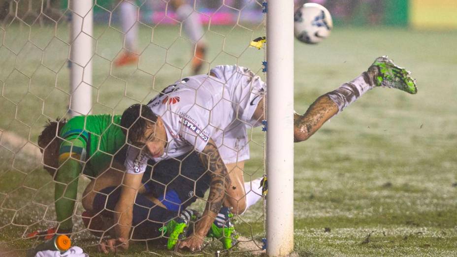 Santos x Cruzeiro, na Vila Belmiro, semifinal da Copa do Brasil 2014