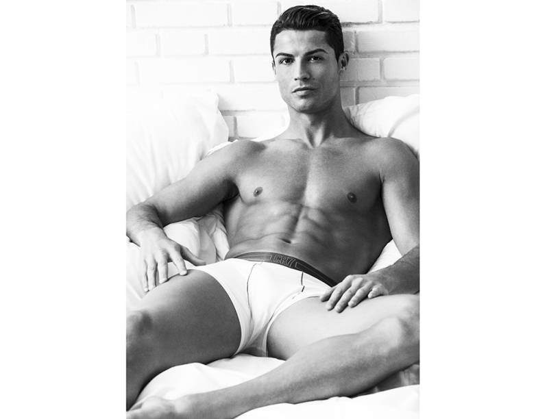 Cristiano Ronaldo em campanha da sua nova coleção de cuecas