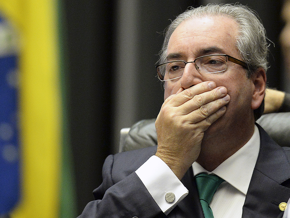 O presidente da Câmara dos Deputados, Eduardo Cunha (PMDB-RJ), alvo de processo de cassação no Conselho de Ética da Casa