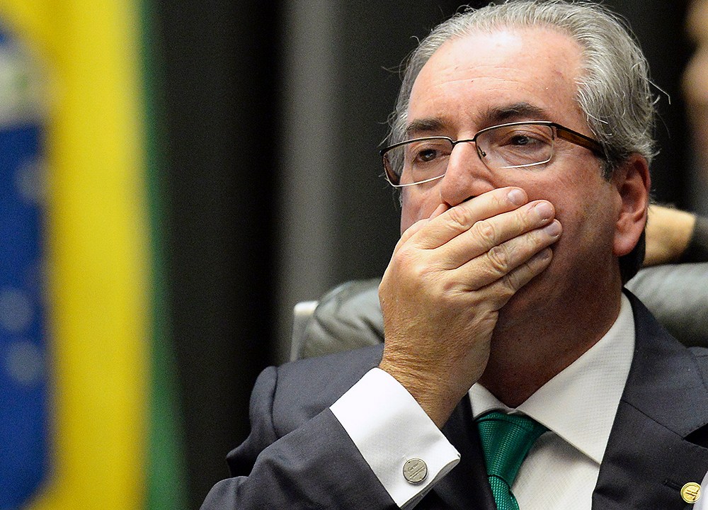 O presidente da Câmara dos Deputados, Eduardo Cunha (PMDB-RJ), alvo de processo de cassação no Conselho de Ética da Casa
