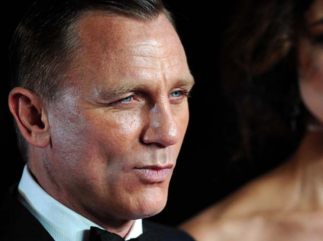 Daniel Craig no lançamento do filme 007 - Operação Skyfall, em 2012