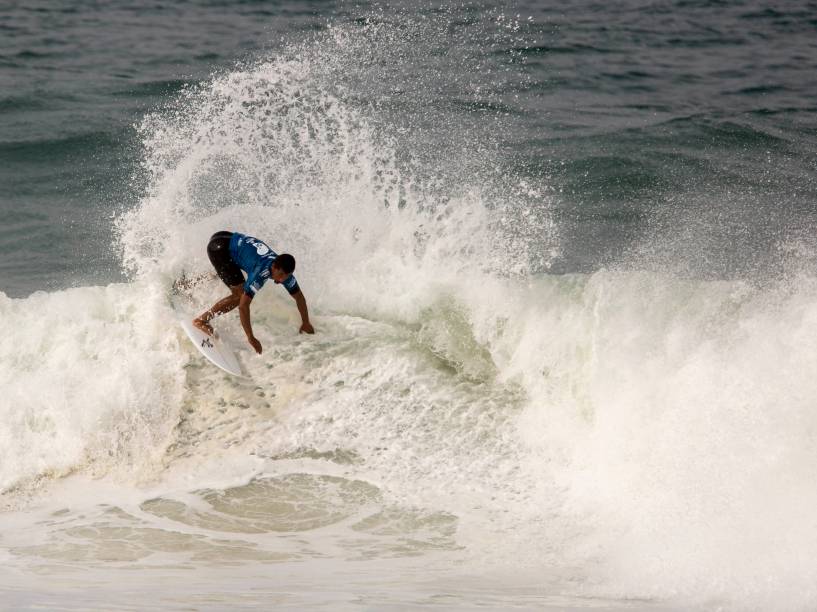 David do Carmo também é eliminado na repescagem desta quinta-feira (14) no Rio Pro 2015