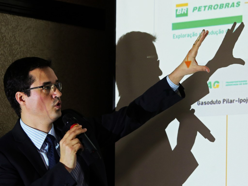 Petrobras - O procurador federal Deltan Dallagnol, em entrevista coletiva
