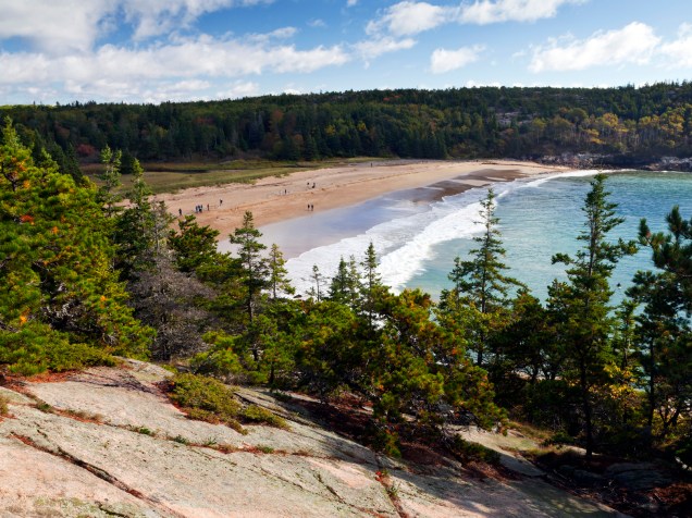 O Acadia National Park abriga a maior montanha da costa atlântica dos Estados Unidos, fica localizado no Maine, nordeste do país