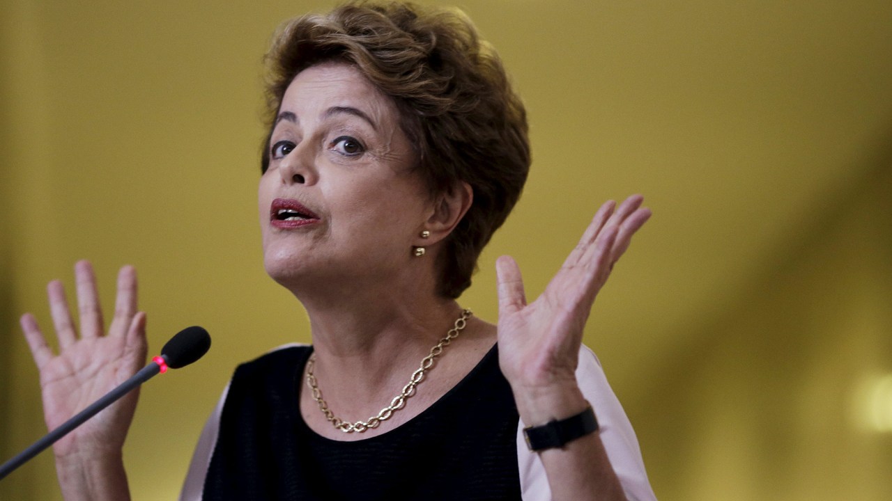 A presidente Dilma Rousseff, em Brasília