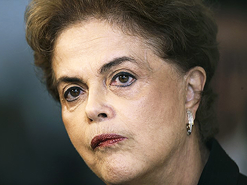 Presidente Dilma Rousseff, em coletiva de imprensa em Brasília (DF), na última quarta-feira