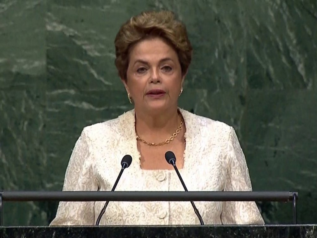 Presidente Dilma Rousseff discursa na ONU, nesta sexta-feira