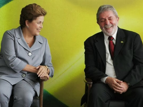 Dilma e Lula, em imagem de 2010, ano em que o PIB cresceu fabulosos 7,6%: sem preocupações