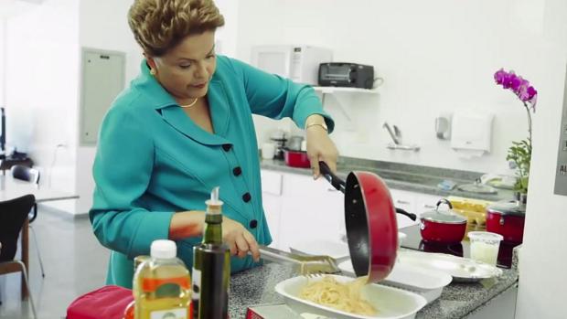 Dilma, a dona de casa do horário eleitoral
