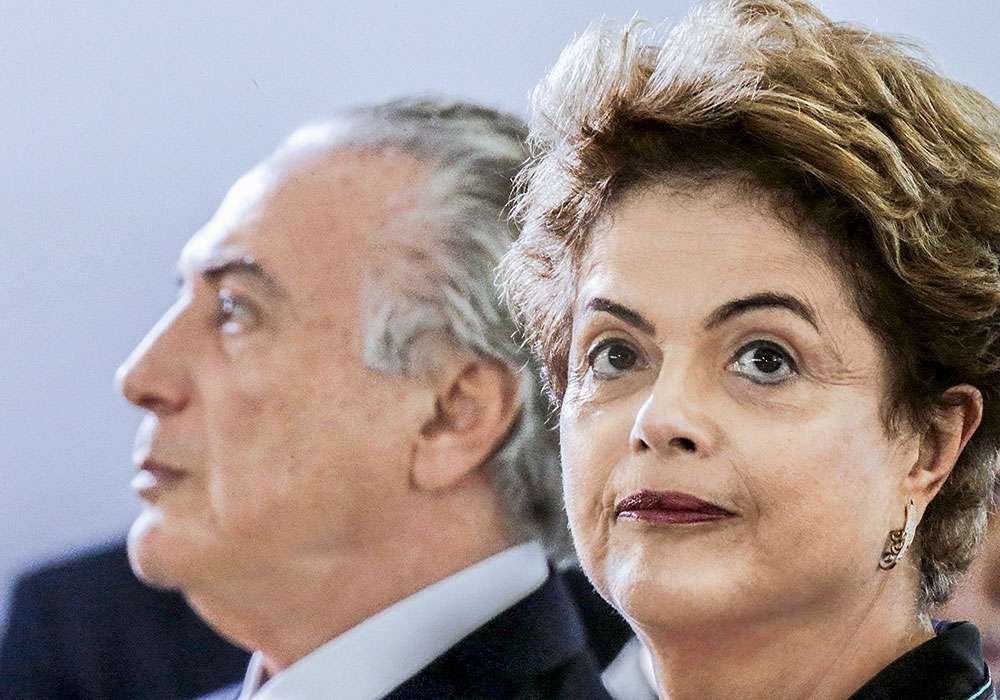 IMPLOSÃO -  A sociedade financeira entre o PT da presidente Dilma Rousseff e o PMDB do vice Michel Temer está ruindo com o avanço da Operação Lava-Jato