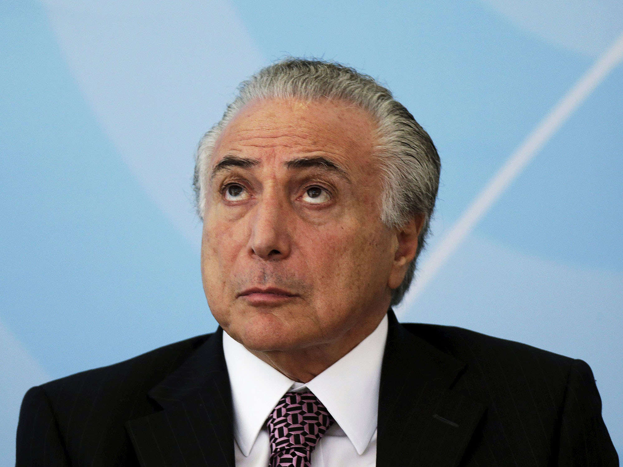 O vice-presidente Michel Temer participa da cerimônia de anúncio dos critérios de outorgas de radiodifusão AM para FM, no Palácio do Planalto, nesta terça-feira (24)