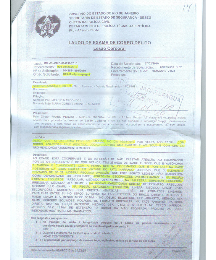 Documento mostra transferência bancária recebida pela mulher de Roger Abdelmassih e assinada por sua irmã, Elaine Sacco Khoury