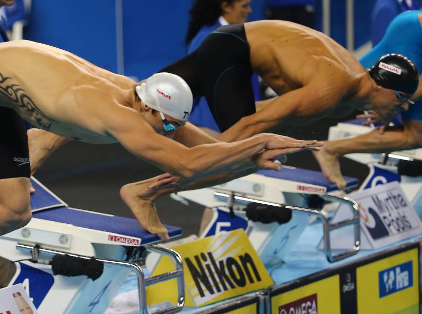 Cesar Cielo fica com o bronze no Mundial em Piscina Curta em Doha, no Quatar