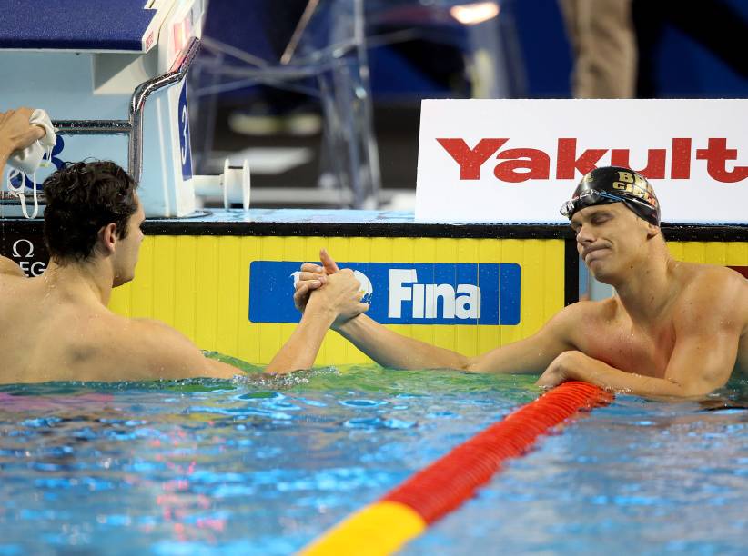 Cesar Cielo fica com o bronze no Mundial em Piscina Curta em Doha, no Quatar