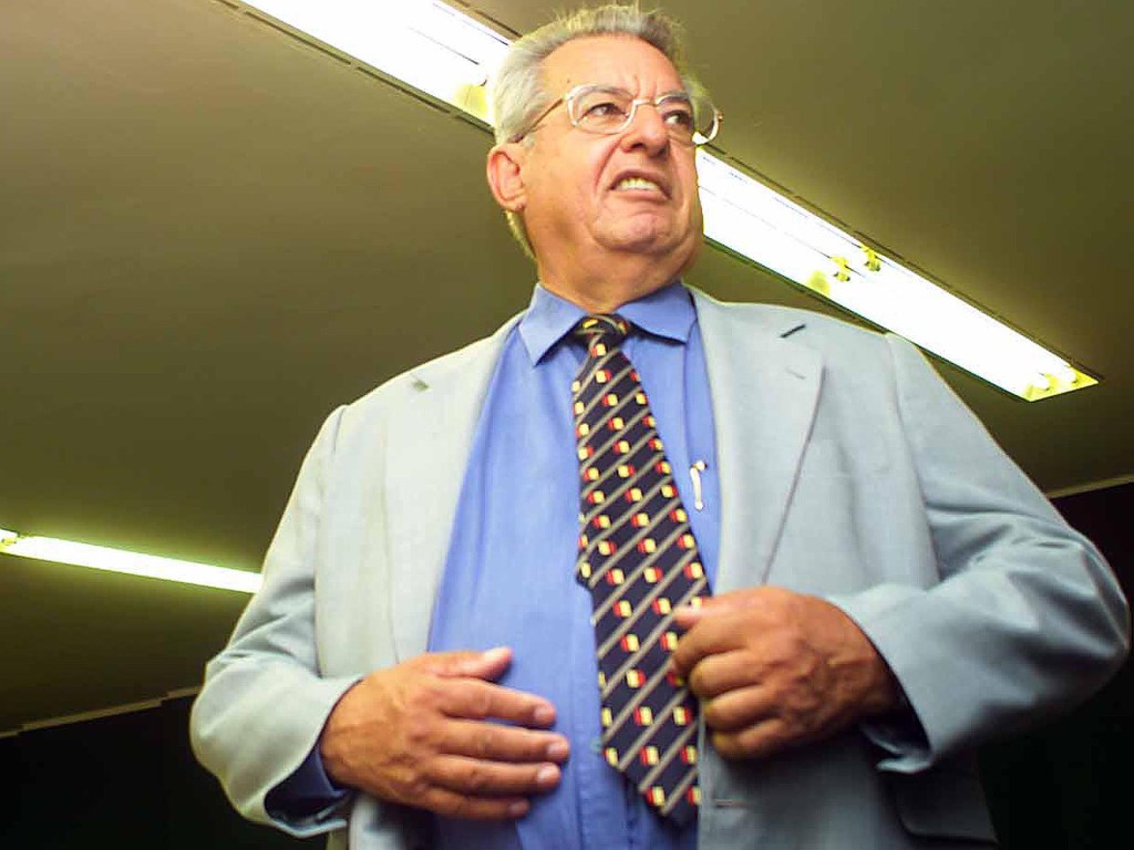 José Eduardo de Andrade Vieira, senador e ex-presidente do Bamerindus