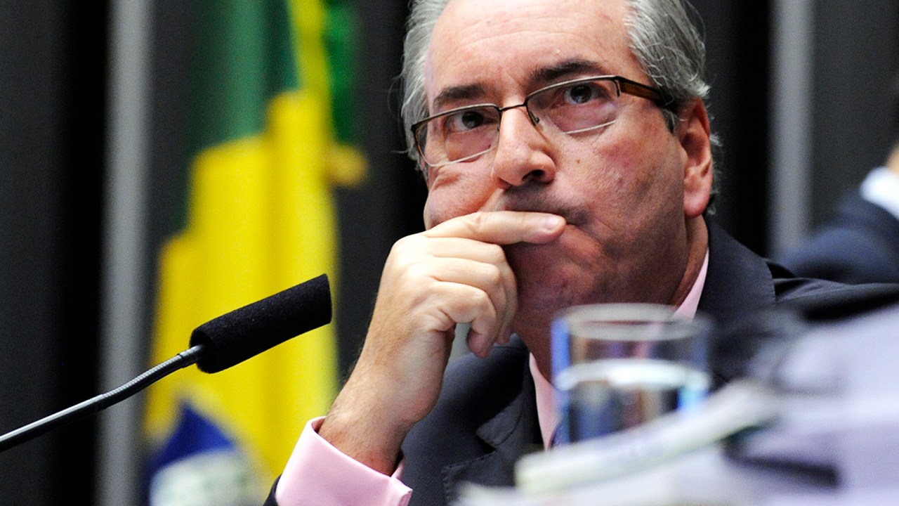 O presidente da Câmara, Eduardo Cunha (PMDB-RJ) - 01/03/2016
