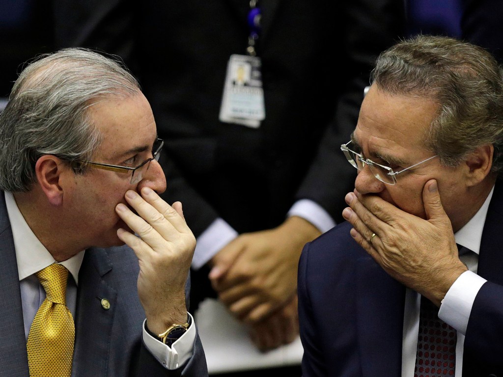 Cunha e Renan: Congresso rebelde tem em pauta projetos para enfraquecer ainda mais o Planalto