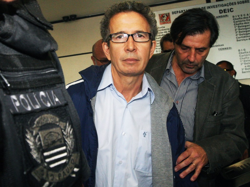 Eloízo Gomes Afonso Duraes, dono da SP Alimentação, preso em 2010, acusado de ser chefe da máfia da merenda