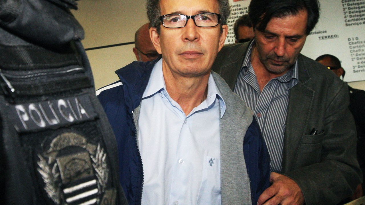 Eloízo Gomes Afonso Duraes, dono da SP Alimentação, preso em 2010, acusado de ser chefe da máfia da merenda
