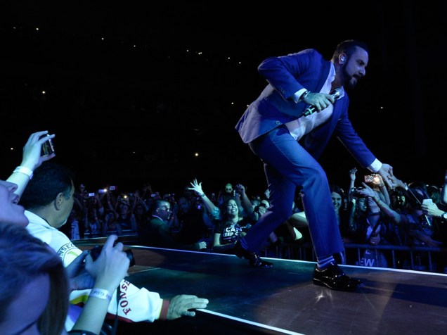 Backstreet Boys se apresentam no Citibank Hall em São Paulo pela turnê In a World Like This