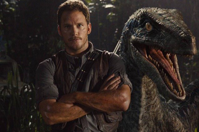 Chris Pratt no filme ‘Jurassic World’ (2015)