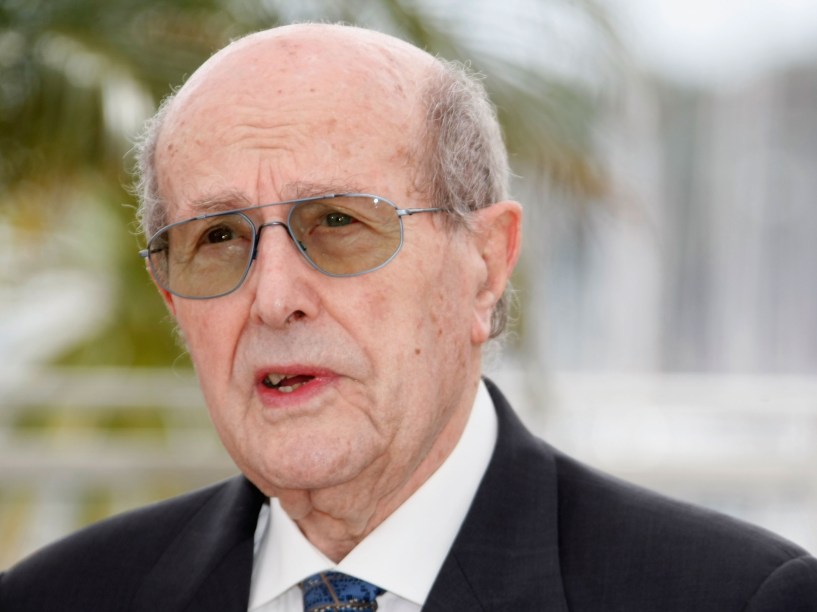 O diretor Manoel de Oliveira durante o 61º Festival de Cannes em 2008