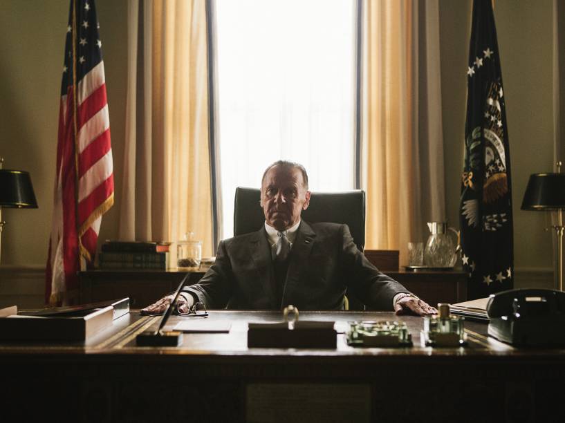 Cena do filme Selma com o ator Tom Wilkinson
