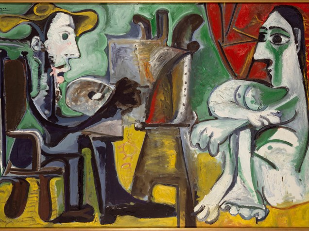 Pablo Ruiz Picasso - O pintor e modelo - 1963 (Abril 3-8)