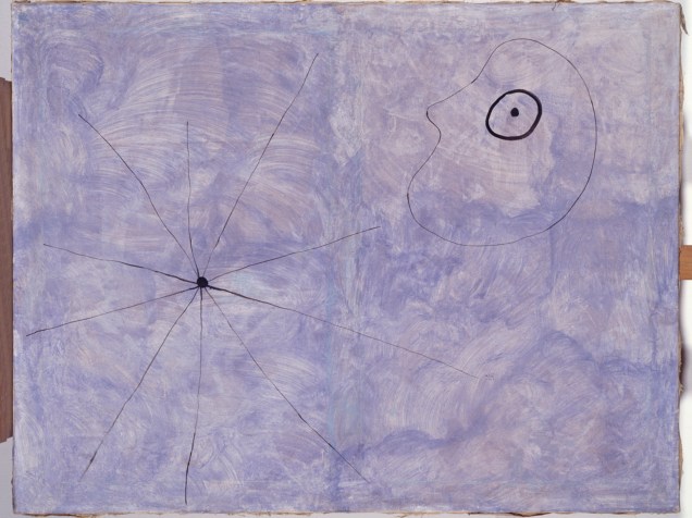 Joan Miró i Ferrà - Pintura (Cabeça e aranha) - 1925