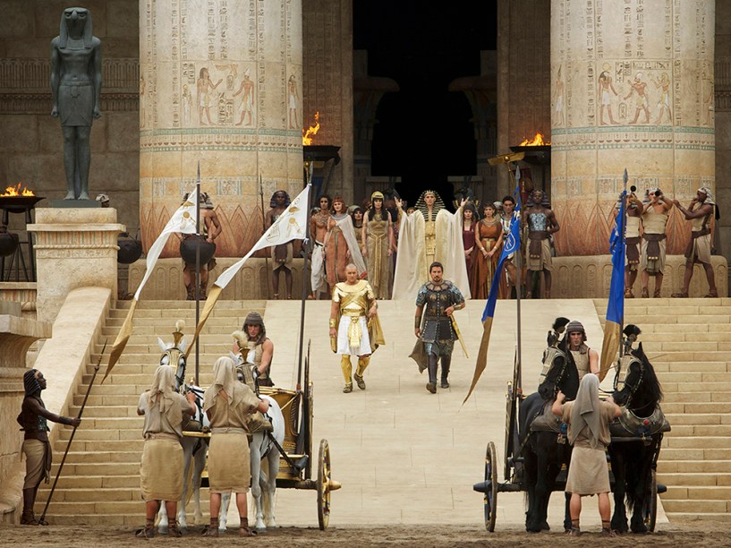 Cena do filme Êxodo: Deuses e Reis