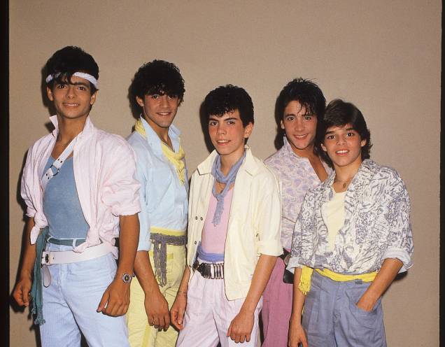 Grupo musical Menudo em 1985