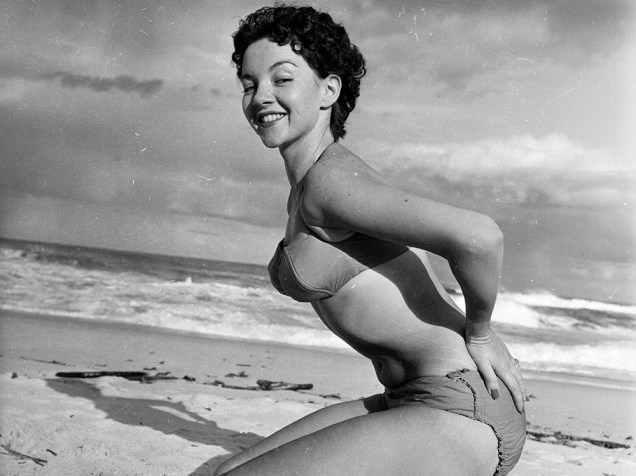 Carole Holland em 1956
