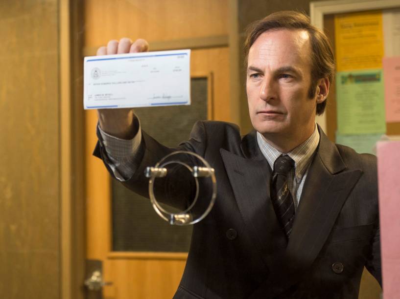 Saul Goodman (Bob Odenkirk), personagem da série Better Call Saul