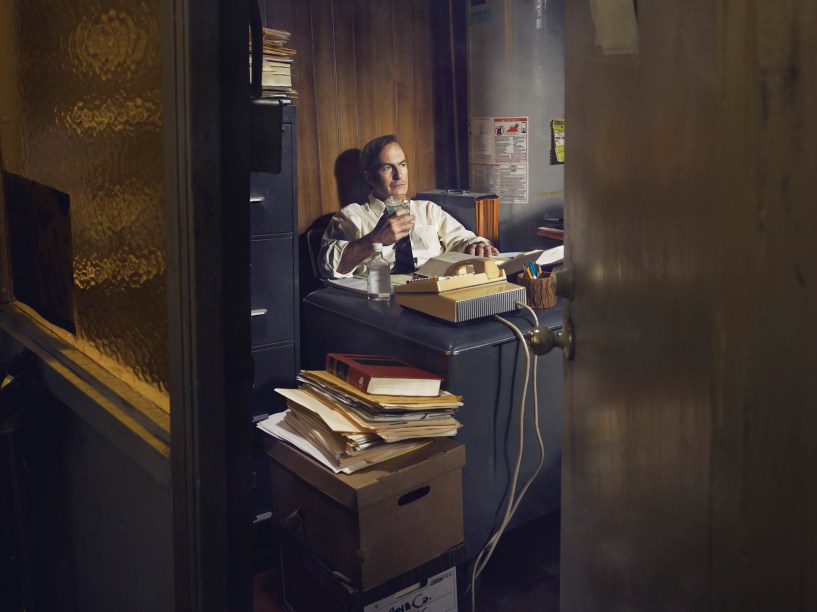 Saul Goodman (Bob Odenkirk), personagem da série Better Call Saul