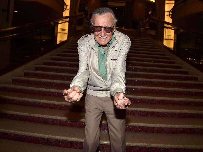 Stan Lee comparece à estreia do filme Homem-Formiga no Teatro Dolby, em Hollywood, California Stan Lee comparece à estreia do filme Homem-Formiga no Teatro Dolby, em Hollywood, California