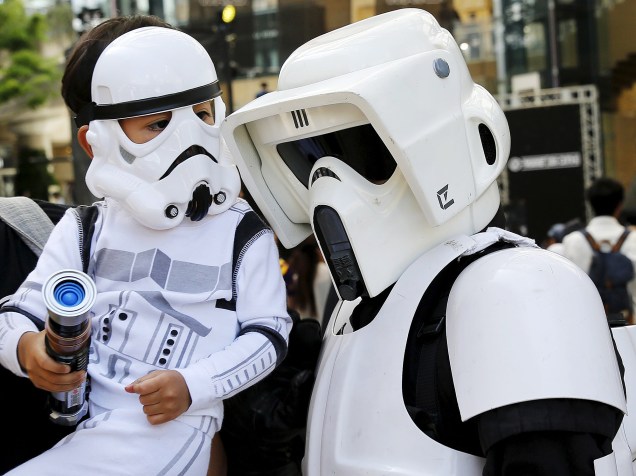 Fãs celebram o Star Wars Day em Tóquio