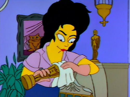 Elizabeth Taylor aparece em episódio dos Simpsons