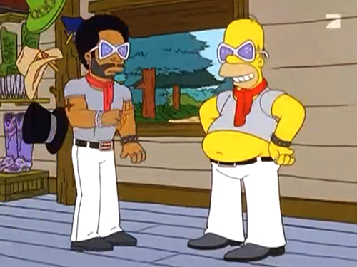 Lenny Kravitz participa de episódio do seriado Simpsons