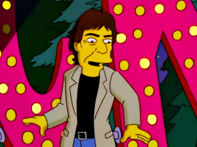 Episódio dos Simpsons tem participação de Mick Jagger