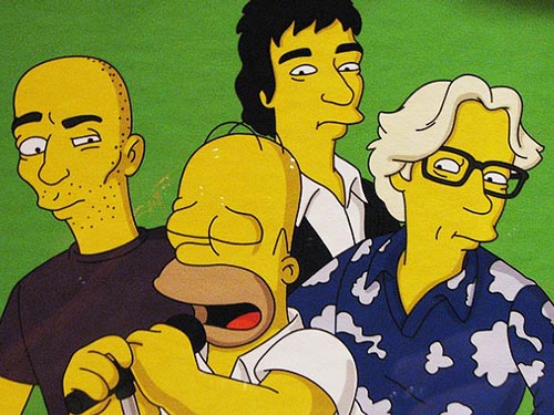 Integrantes da banda R.E.M. aparecem em episódio dos Simpsons